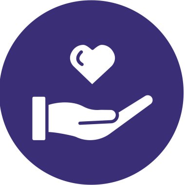 Aşk simgesinin vektör illüstrasyonu