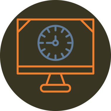 bilgisayar simgesi, vektör illüstrasyonu