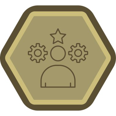 dişli simgesi vektör illüstrasyonu