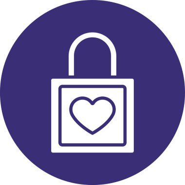 Kalp simgesinin vektör illüstrasyonu