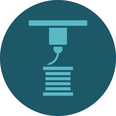 vektör sondaj simgesi, basit vektör illüstrasyonu