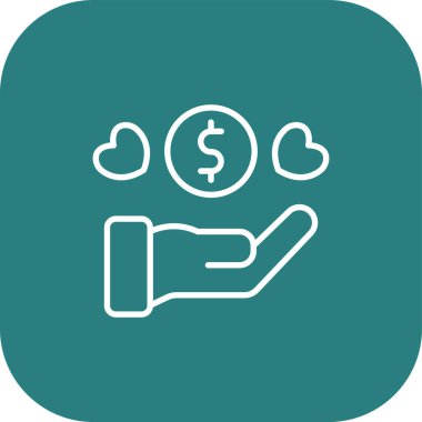 Vektör Doları simge tasarlamak