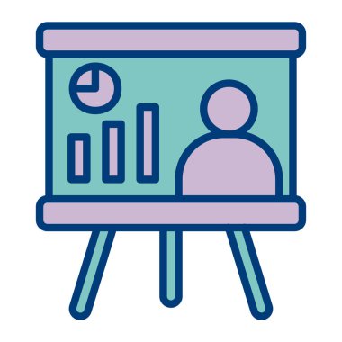 seo modern simgesinin vektör illüstrasyonu