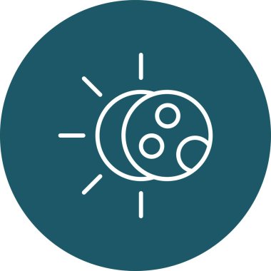 Güneş paneli simgesinin vektör illüstrasyonu