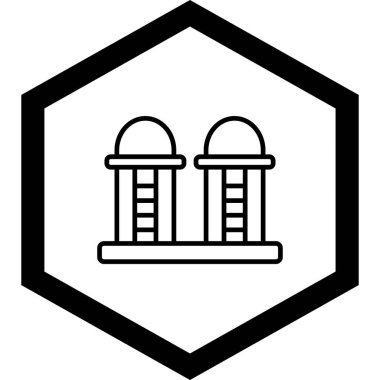 Eğitim simgesinin vektör illüstrasyonu