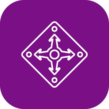 Modern simgenin vektör illüstrasyonu