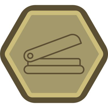 Bir b simgesinin vektör illüstrasyonu