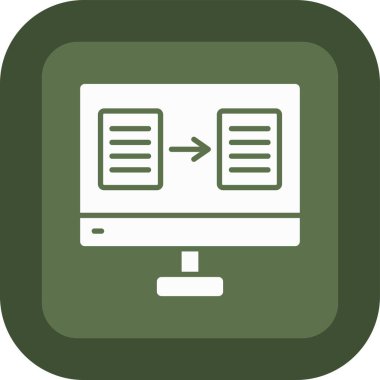 Web geliştirme, geliştirme ve kodlama için web simgesi