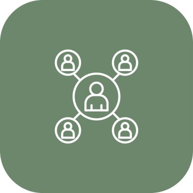 insanlar simge vektör illüstrasyonu