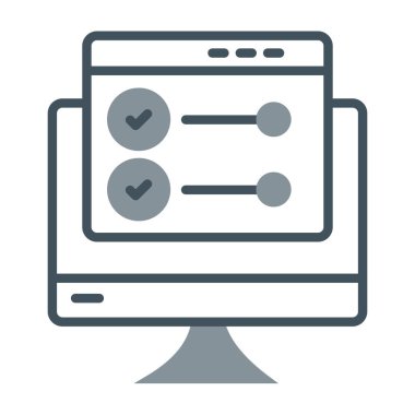 Web tarayıcı simgesi vektörü