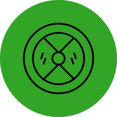 Eşsiz Fan Vektör Satırı Simgesi