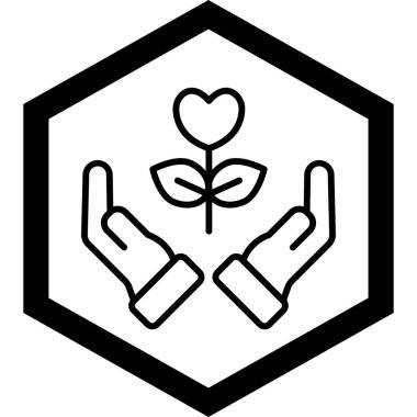 vektör ekoloji koruma simgesi