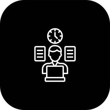 Modern simgenin vektör illüstrasyon tasarımı