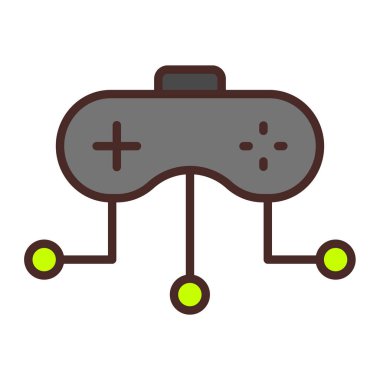 oyun konsolu vektör simgesi