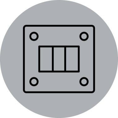 Modern b 'nin vektör illüstrasyonu eksik simgesi