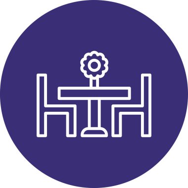 Lamba simgesi olan tablonun vektör illüstrasyonu