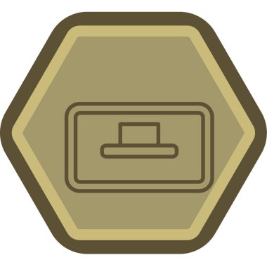 Altın ve siyah paranın vektör çizimi