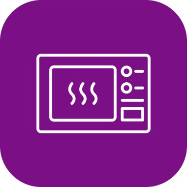 Sıcak fırın simgesi ile fırın