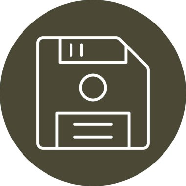 Modern kamera simgesinin vektör illüstrasyonu