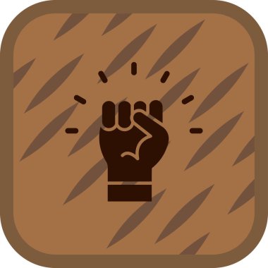 İnsan hakları konsepti ikonunun gösterimi