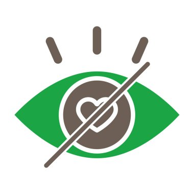 Oklu bir göz simgesi.