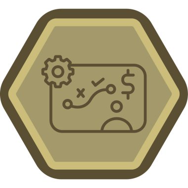 Modern b 'nin vektör illüstrasyonunda makinenin eksik simgesi