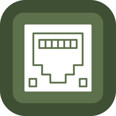 Bulut simgesi vektör illüstrasyonu