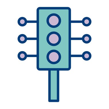 Ağ web simge vektör çizim