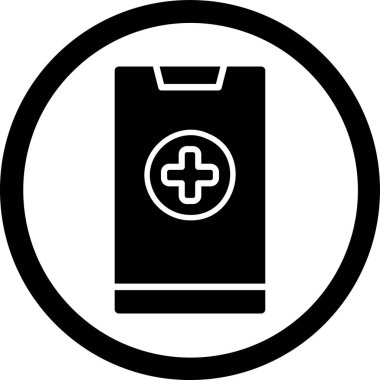 Pil simgesinin vektör illüstrasyonu