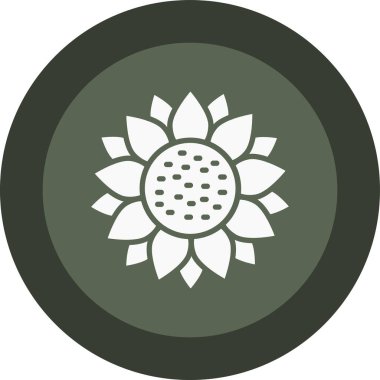 Güneş vektör simgesi. İllüstrasyon ağ için düz grafik sembolüdür