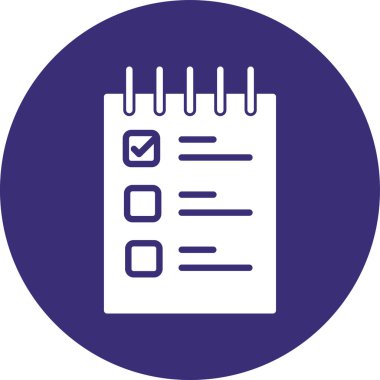 Moda biçimi izole edilmiş arkaplanda simgeyi kontrol et