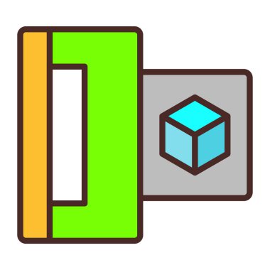 kutu teslim paketi simgesi