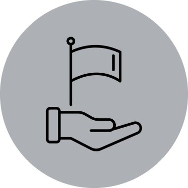 Modern b 'nin vektör illüstrasyonu silah ikonundan yoksun