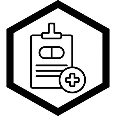 tıbbi simge vektör illüstrasyonu