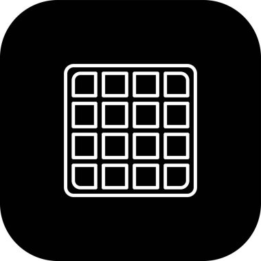 Modern simgenin vektör illüstrasyonu