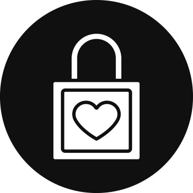 ikon vektör illüstrasyonunu kilitle