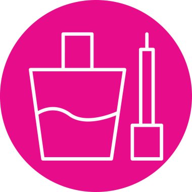 Güzellik simgesinin vektör illüstrasyonu