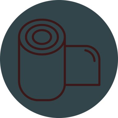 Kahve simgesinin vektör illüstrasyonu