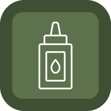 Petrol şişe vektör çizim