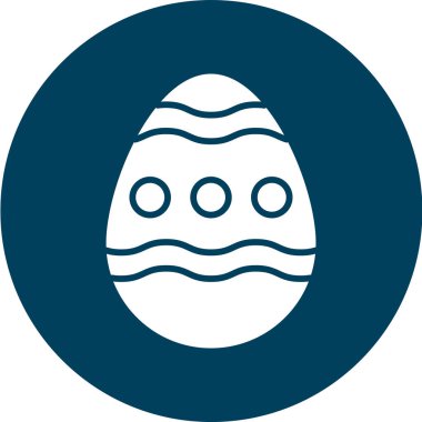 vektör Paskalya Yumurtası simgesi