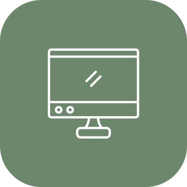 bilgisayar simgesi vektör illüstrasyonu