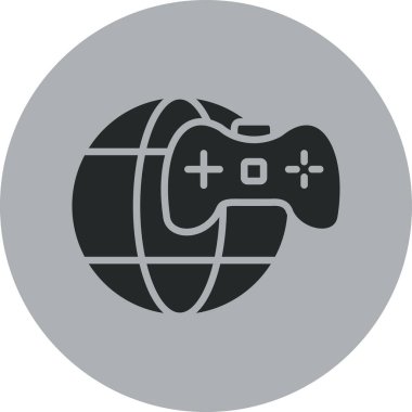 vektör oyun simgesi çizimi