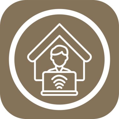 wifi vektör simgesi modern illüstrasyon