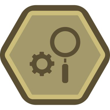 seo modern simgesinin vektör illüstrasyonu