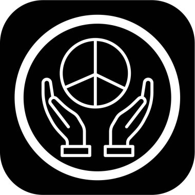 Modern bir simgenin vektör illüstrasyonu