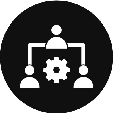 Modern binanın vektör illüstrasyon simgesi