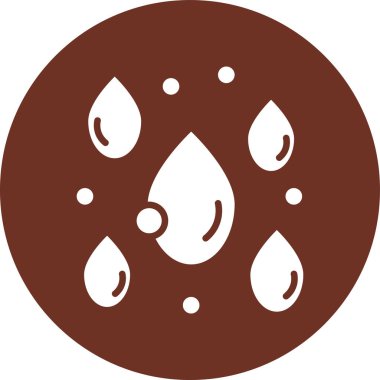 Çikolata. Web simgesi basit illüstrasyon