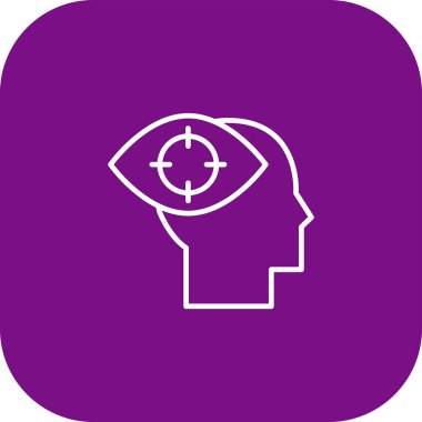 Tasarımda vektör çizgisi modern simgenin çizimi