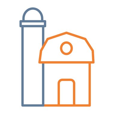 Yapı simgesinin vektör illüstrasyonu