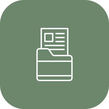 vektör dizini simgesi